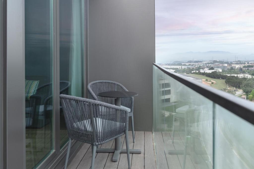 Balkón alebo terasa v ubytovaní Holiday Inn Barcelona - Sant Cugat by IHG