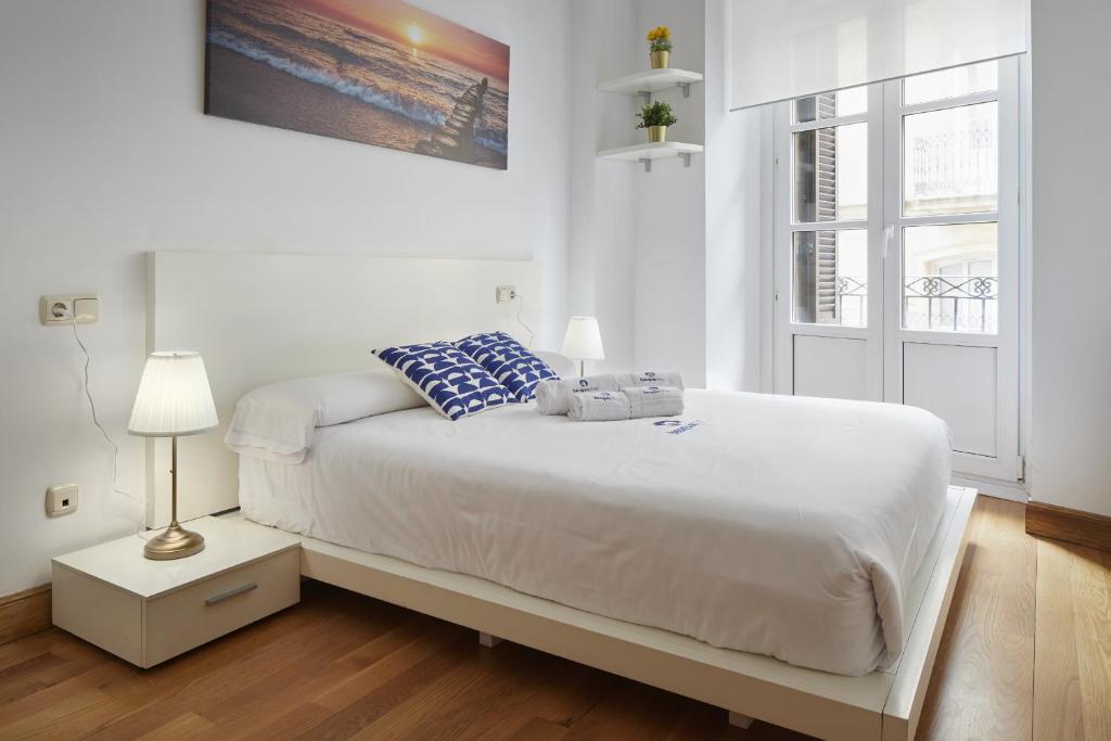 Posteľ alebo postele v izbe v ubytovaní Itsaskirri - Basque Stay