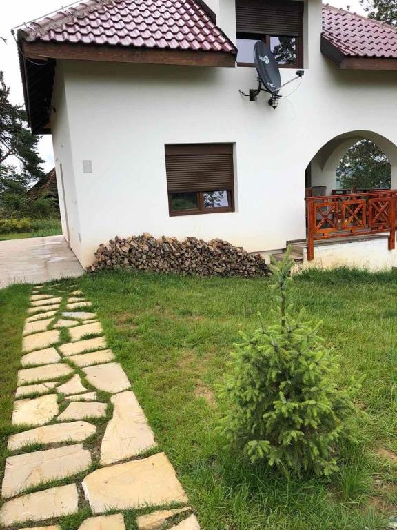Zahrada ubytování Vila DORA