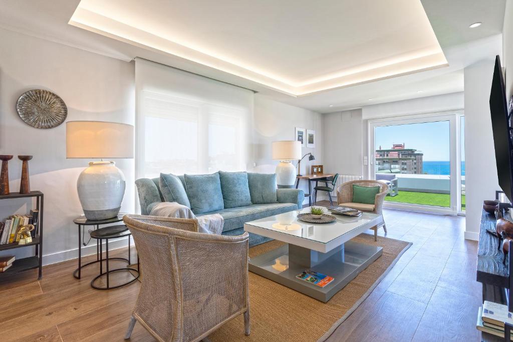 Гостиная зона в Genteel Home Elcano Terrace
