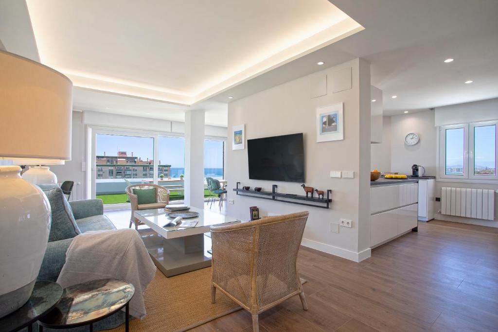 Кухня или мини-кухня в Genteel Home Elcano Terrace
