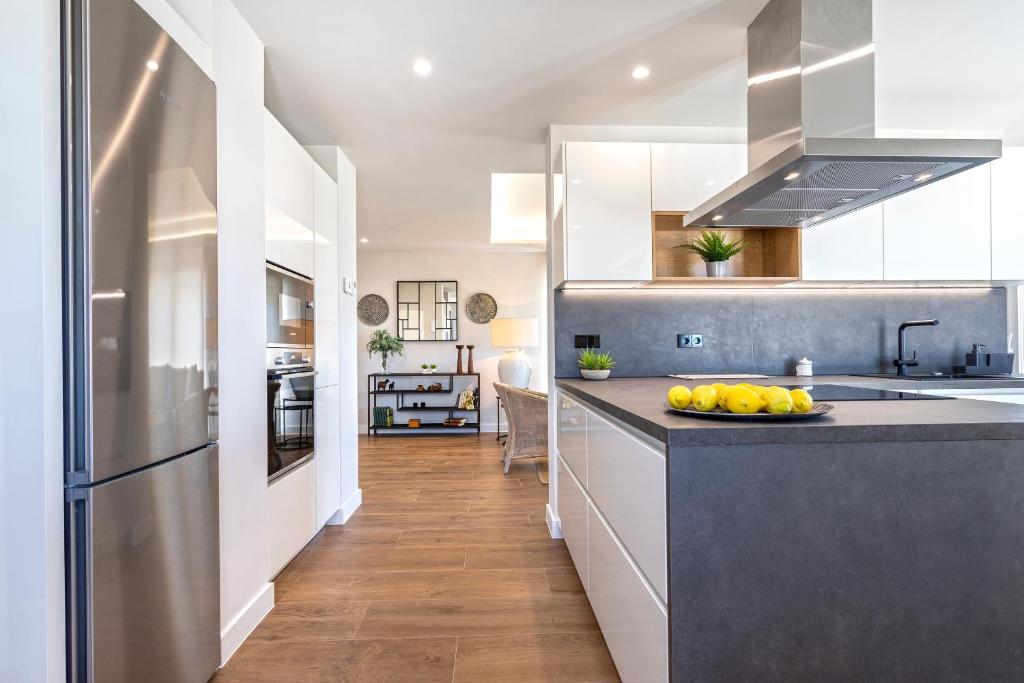 Кухня или мини-кухня в Genteel Home Elcano Terrace
