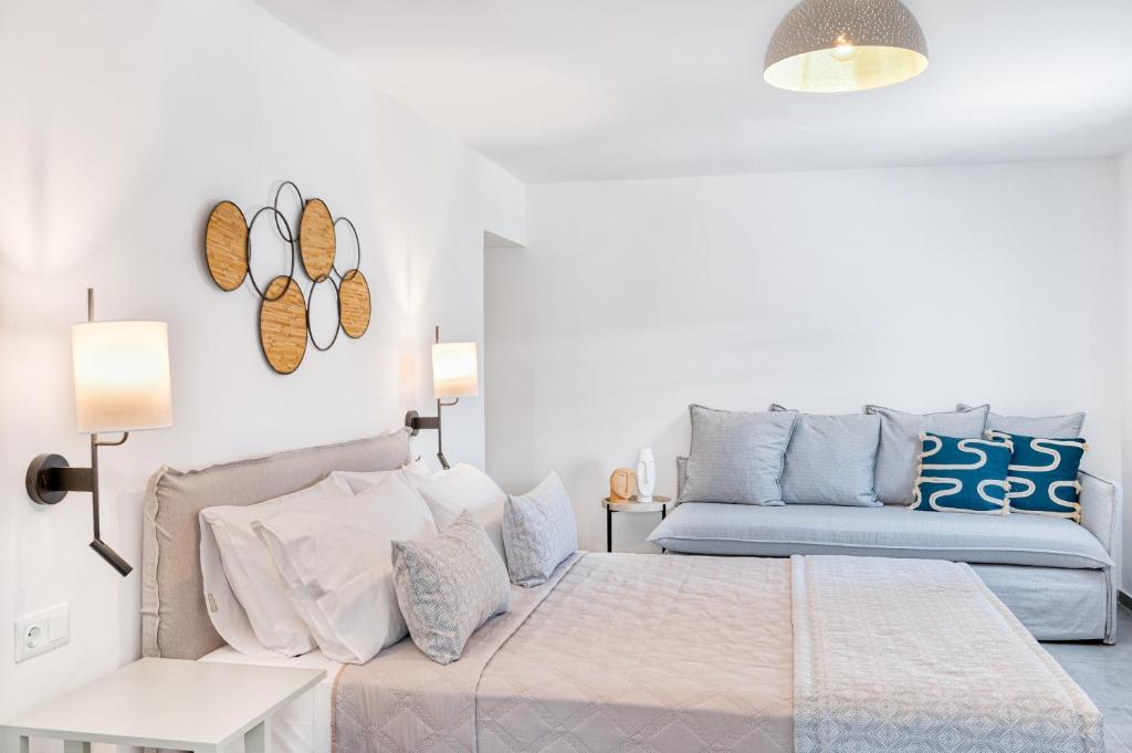 Coin salon dans l'établissement Lumiére spetses