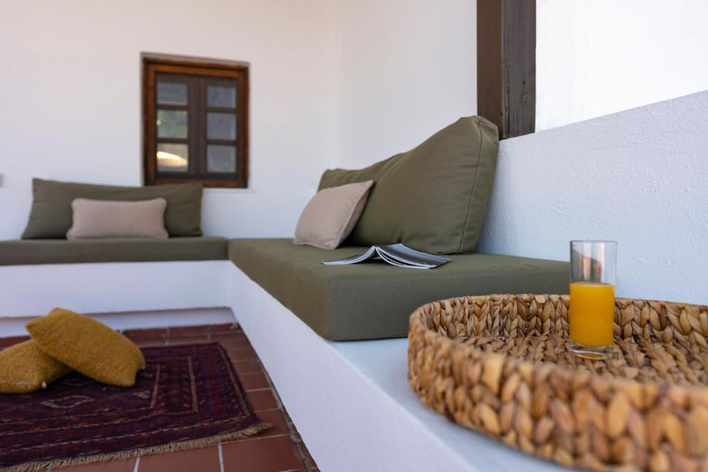 Posezení v ubytování Maris Lindos Suites & Apartments