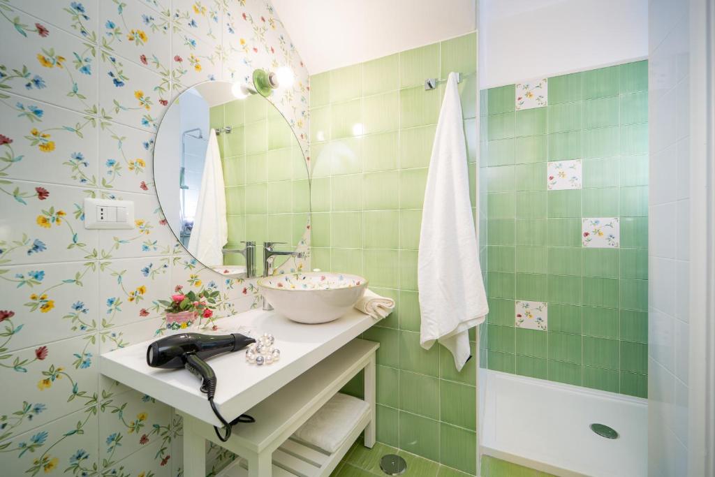 Koupelna v ubytování Almaré B&B