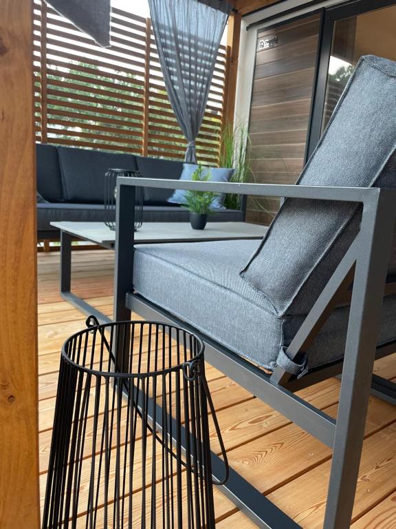 Posezení v ubytování Mobile Home BARTOL de LUX