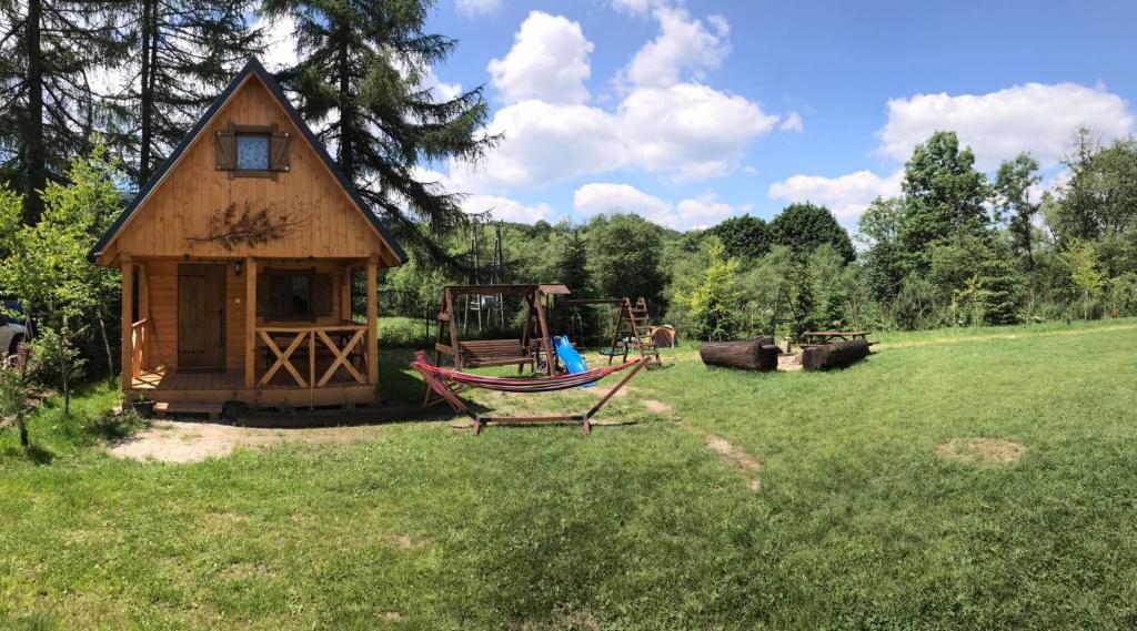 Zahrada ubytování Biesówka