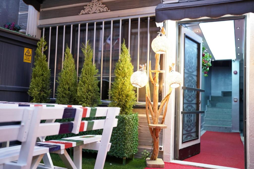 Patio nebo venkovní prostory v ubytování Middle Village