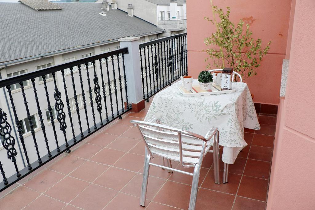 Balkón nebo terasa v ubytování ÁTICO DUPLEX CREDENCIAL