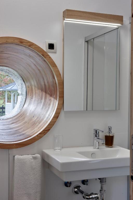 Koupelna v ubytování Apartamentos Ea Astei