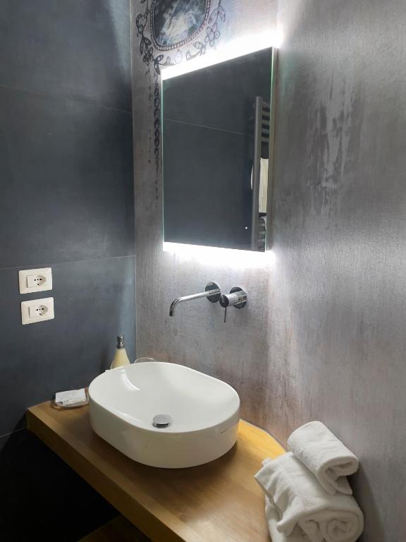 Łazienka w obiekcie B&B Il Gabbiano