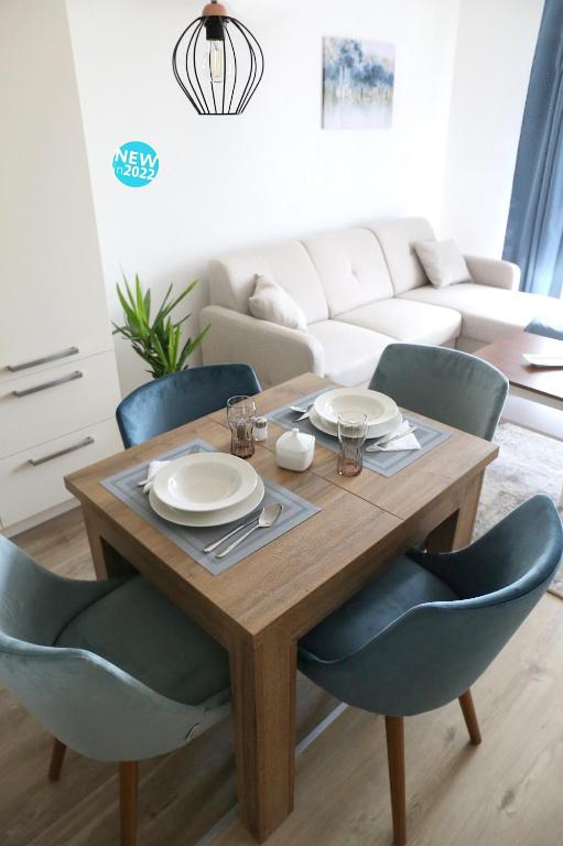 Posezení v ubytování St.Gotthard Apartman