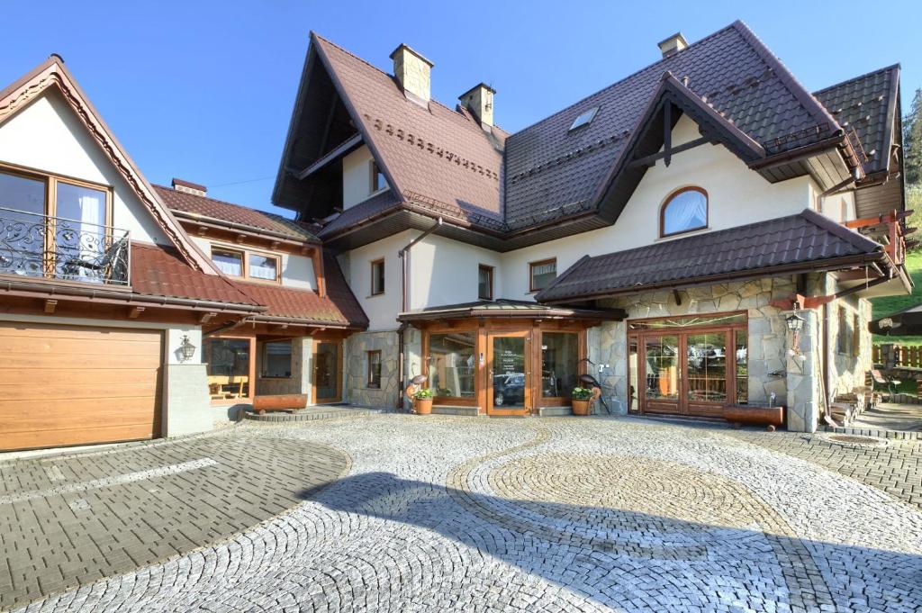 Budova, v ktorej sa ubytovanie bed & breakfast nachádza