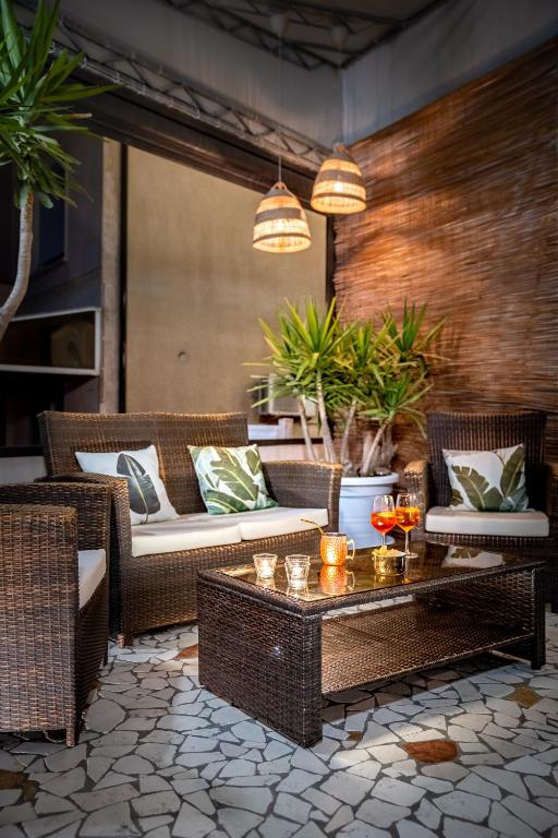 Posedenie v ubytovaní Hotel Delfino