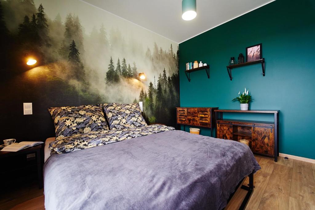 Fotografia z galérie ubytovania Apartament ,, COŚ NIECOŚ ,, Suwałki LOFT, KLIMATYZACJA, PRYWATNY PARKING, MONITOROWANE ZAMKNIĘTE OSIEDLE v destinácii Suwałki