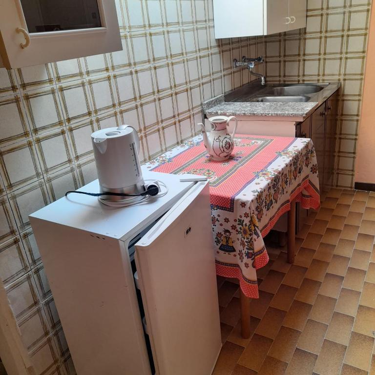Kuchyň nebo kuchyňský kout v ubytování La Casa di Agnese