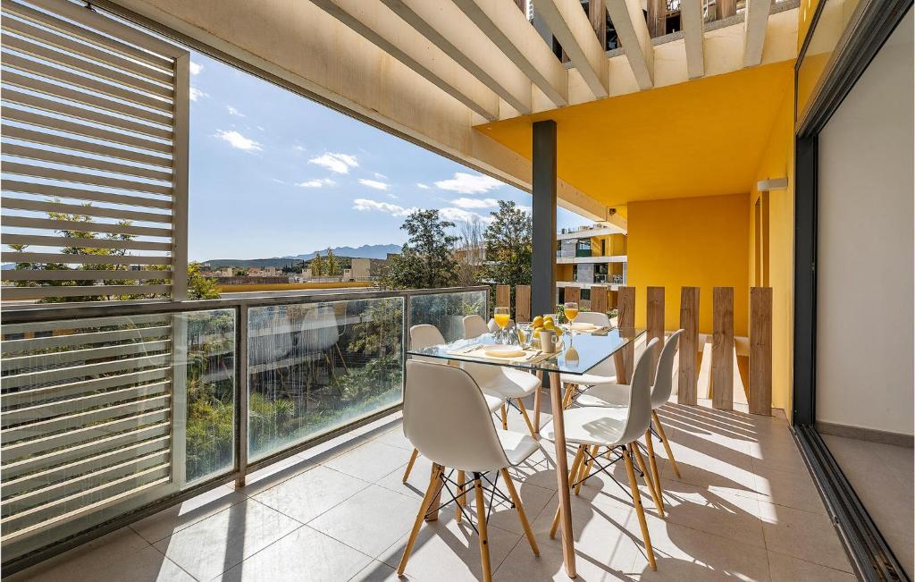 Balkón alebo terasa v ubytovaní 2 Bedroom Beautiful Apartment In Vera