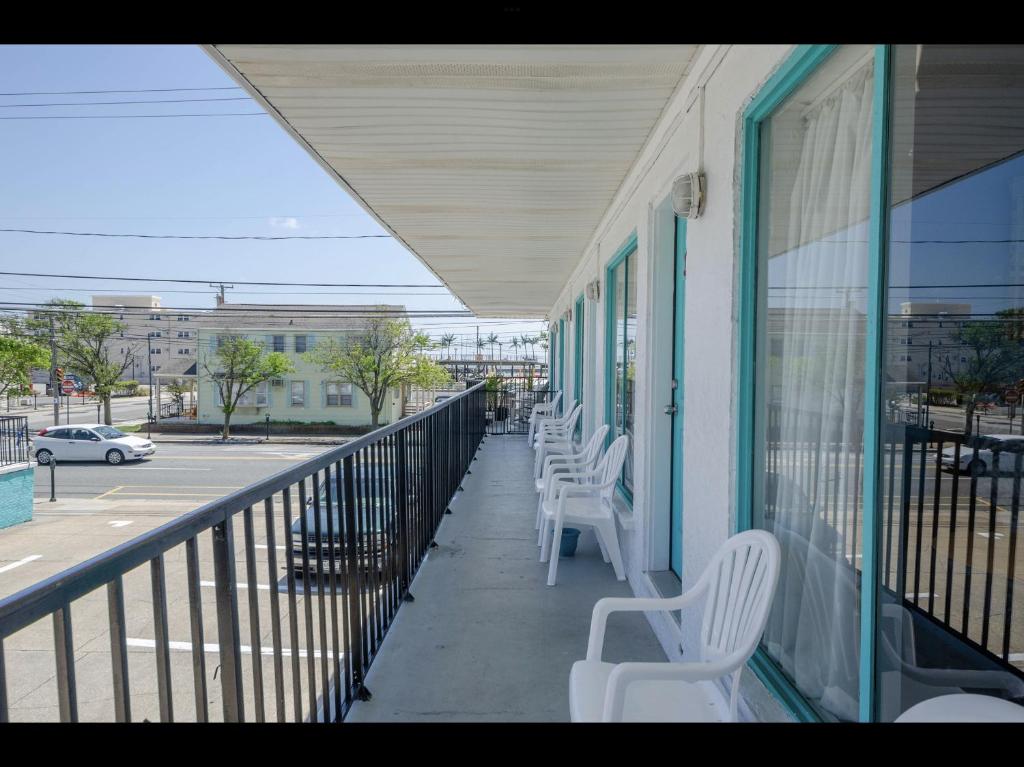 Balkón nebo terasa v ubytování Surfcomber Motel