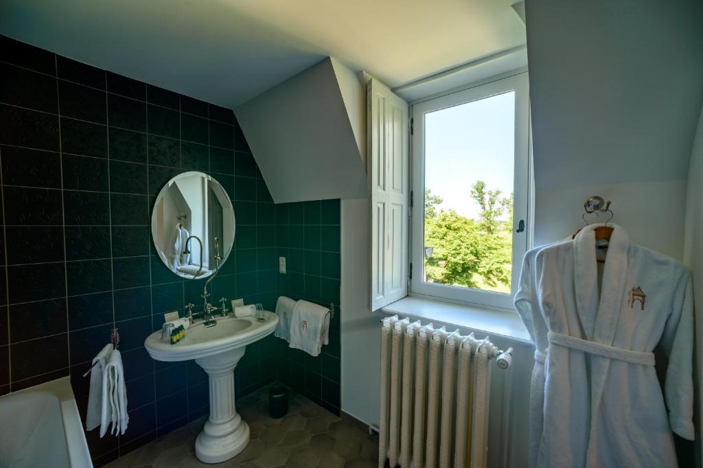 Koupelna v ubytování Château Origny - Moulins