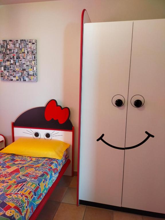 Postel nebo postele na pokoji v ubytování La Sarrolein CIR 0009