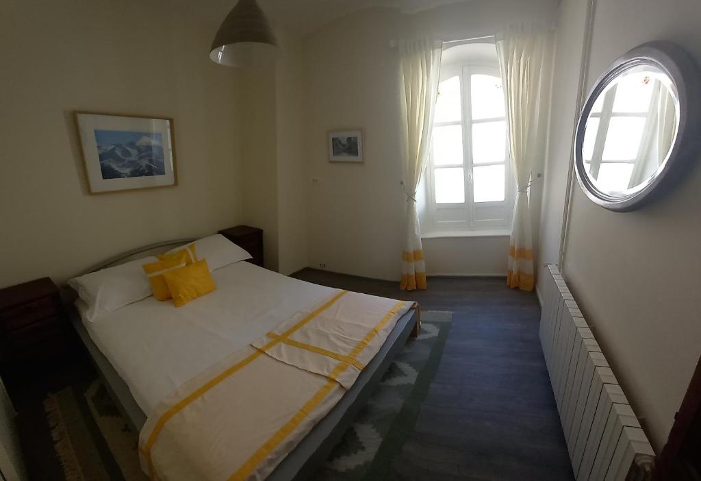 Postel nebo postele na pokoji v ubytování Velo Ariege Pyrenees