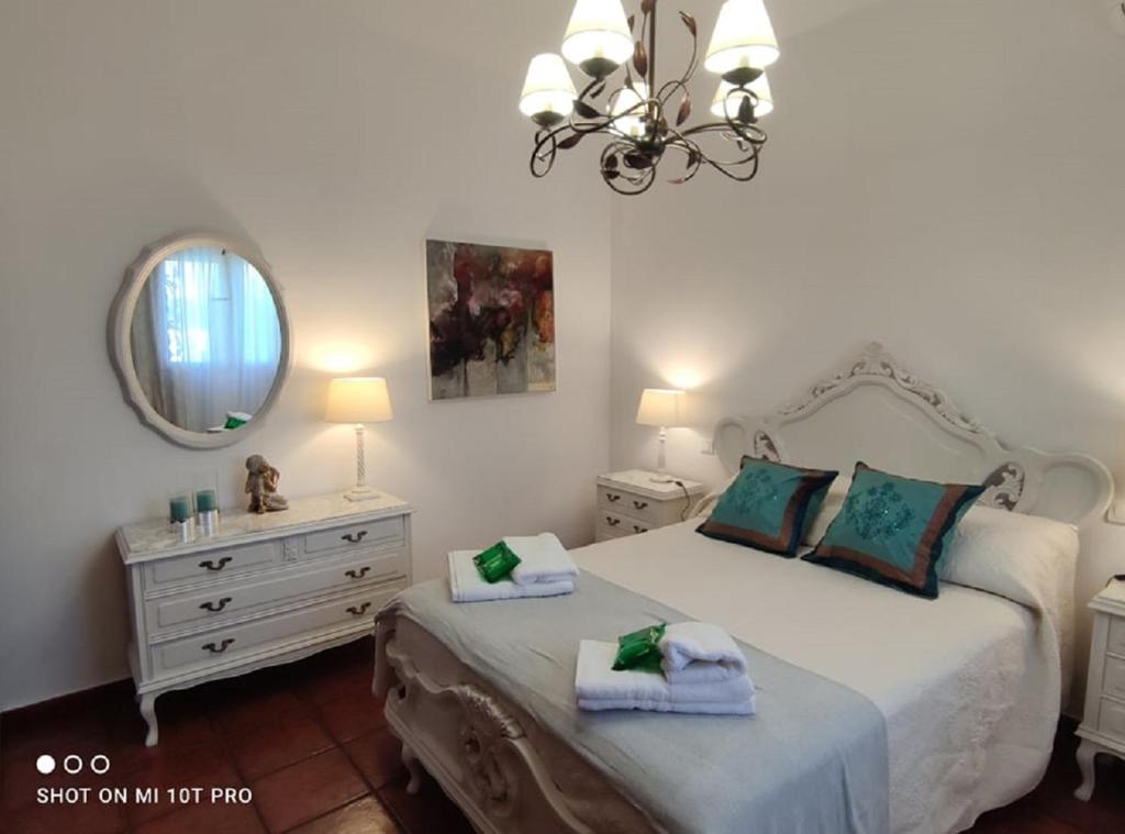 Posteľ alebo postele v izbe v ubytovaní Villa Prana