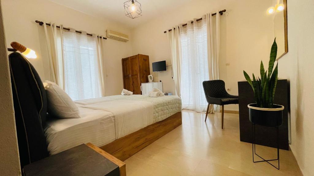 Postel nebo postele na pokoji v ubytování Villa Deza