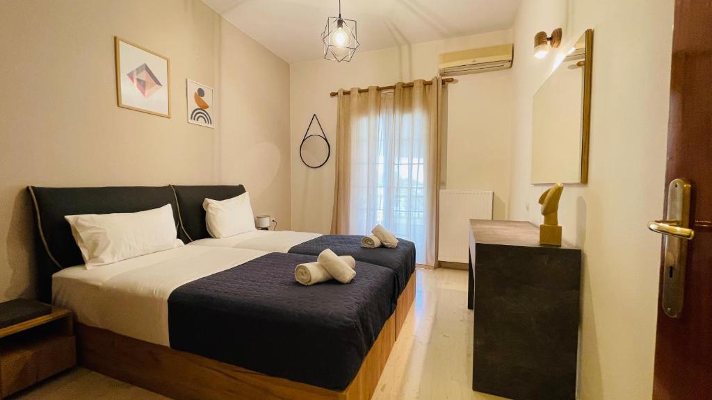 Postel nebo postele na pokoji v ubytování Villa Deza