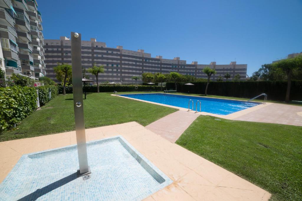 Bazén v ubytování Apto. Jardines del Mar nebo v jeho okolí