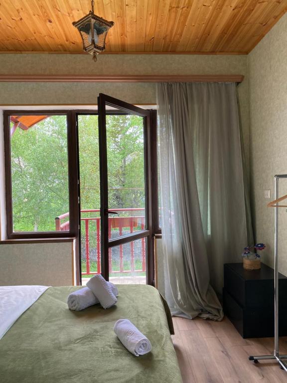 Letto o letti in una camera di WATERFALL