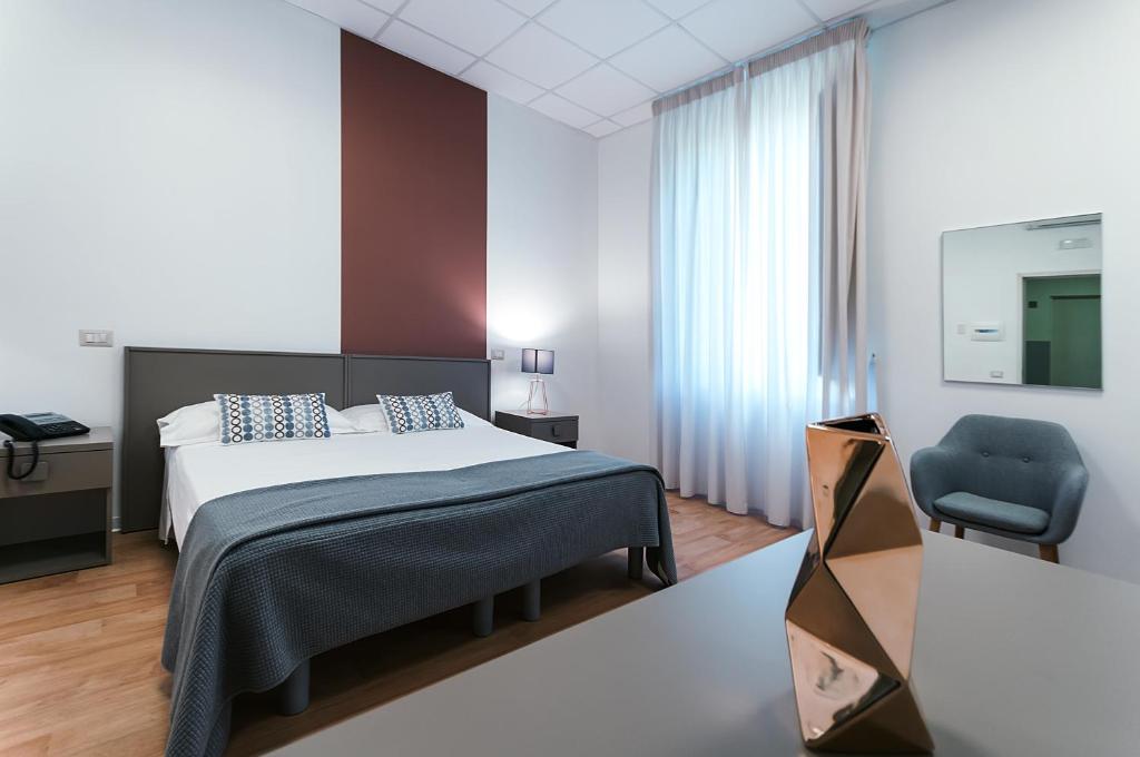 Postel nebo postele na pokoji v ubytování Villa Albina