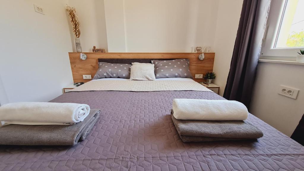Postel nebo postele na pokoji v ubytování Villa Silente