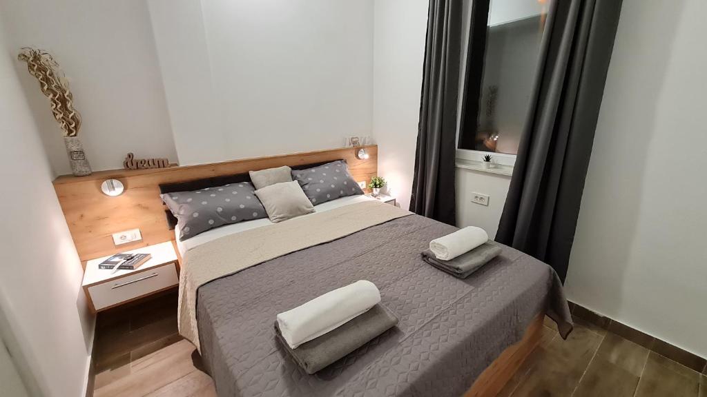 Postel nebo postele na pokoji v ubytování Villa Silente