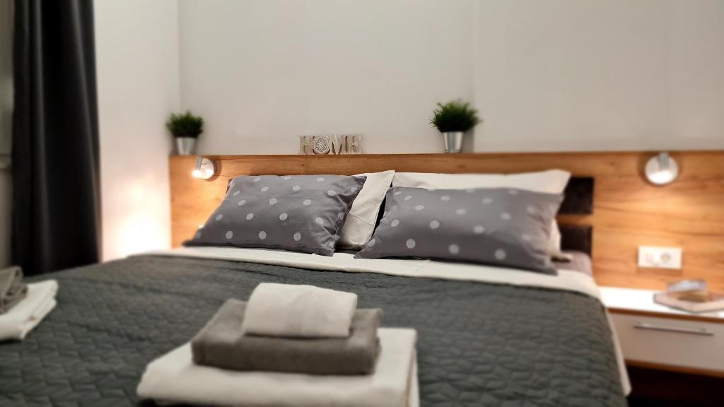 Postel nebo postele na pokoji v ubytování Villa Silente