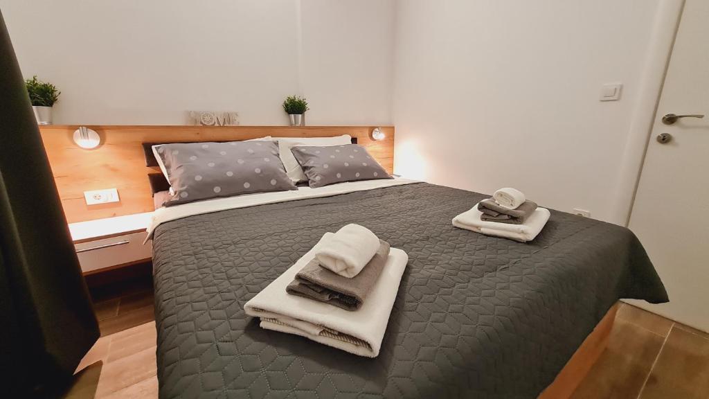 Postel nebo postele na pokoji v ubytování Villa Silente
