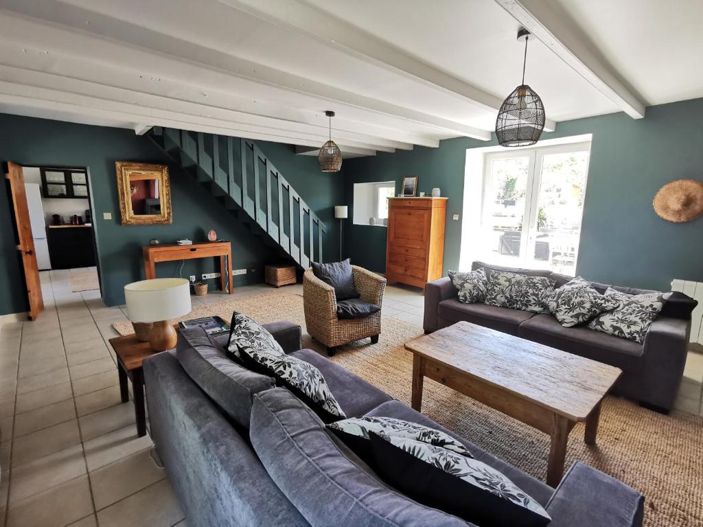 Część wypoczynkowa w obiekcie La P'tite Maison