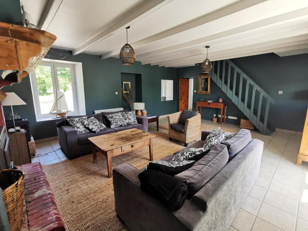 Część wypoczynkowa w obiekcie La P'tite Maison