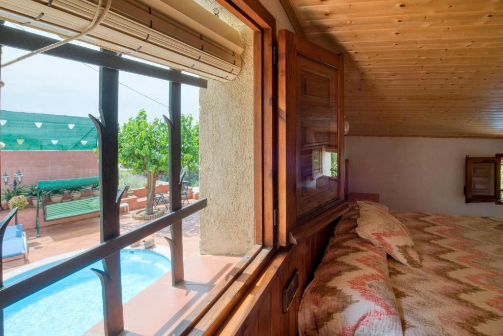 Bazén v ubytování La Vinya Pineda de Mar nebo v jeho okolí