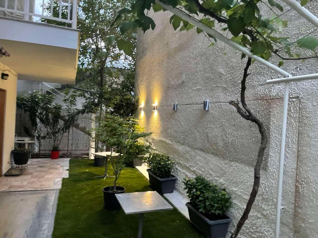 Zahrada ubytování Velonis Apartments