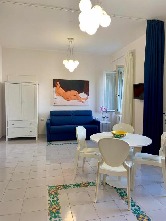 Posezení v ubytování Residence Villa Giordano sea view Amalfi Coast