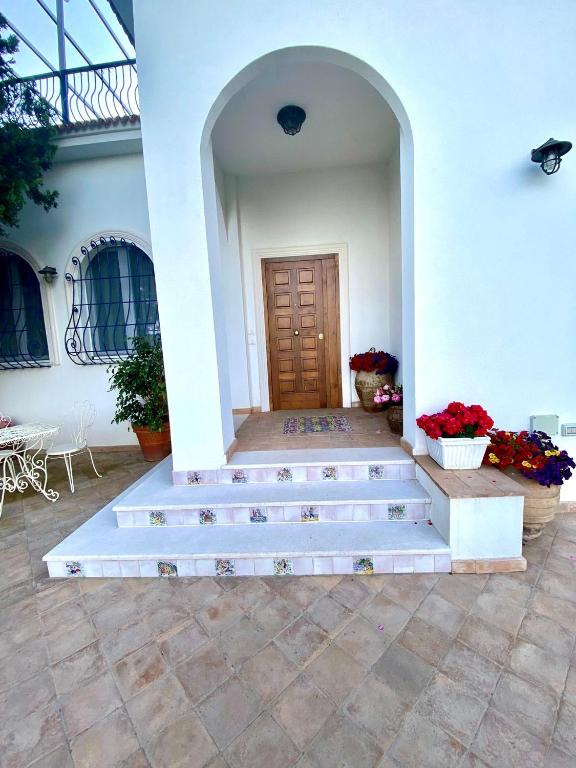 Balkón nebo terasa v ubytování Residence Villa Giordano sea view Amalfi Coast