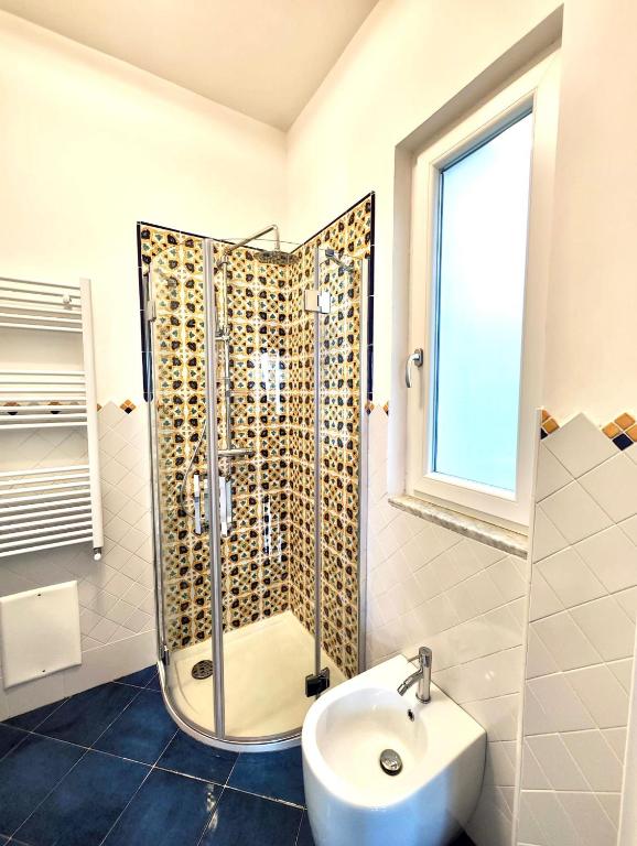 Koupelna v ubytování Residence Villa Giordano sea view Amalfi Coast