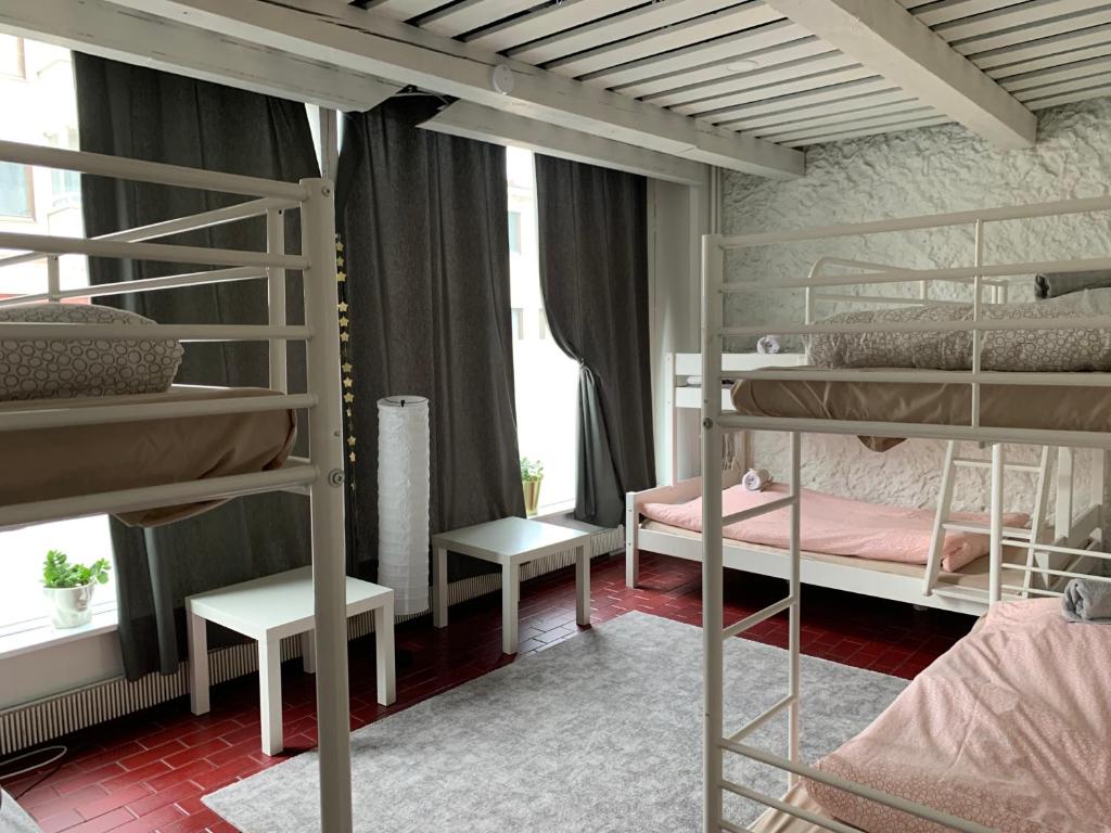 Postel nebo postele na pokoji v ubytování Wherever Mini Hostel