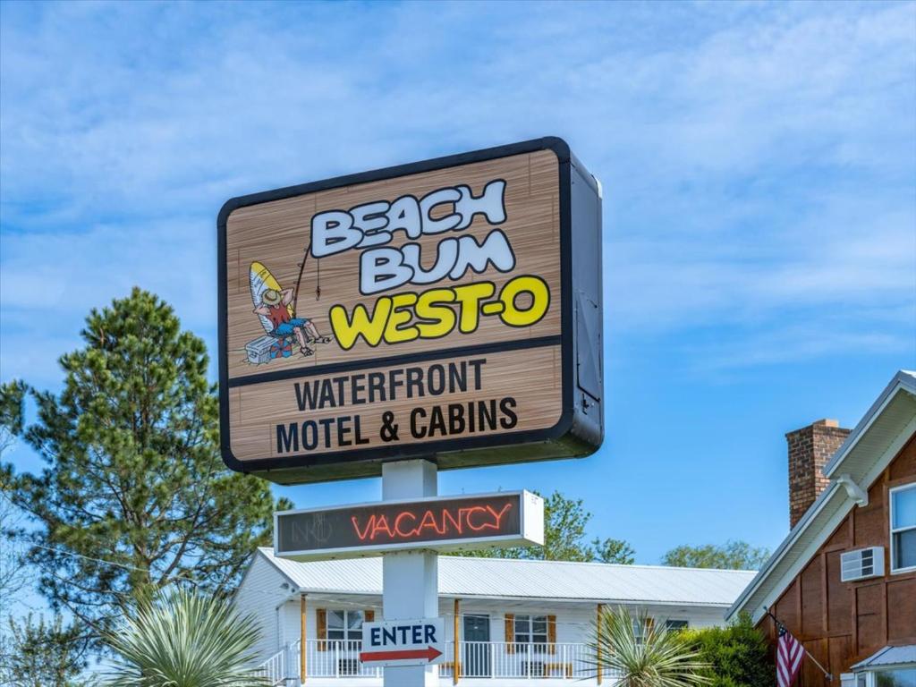 Certifikát, hodnocení, plakát nebo jiný dokument vystavený v ubytování Beach Bum West-O Motel