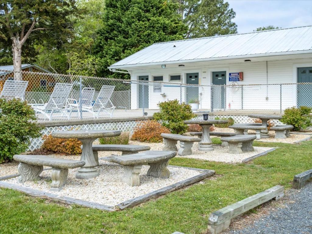 Zahrada ubytování Beach Bum West-O Motel