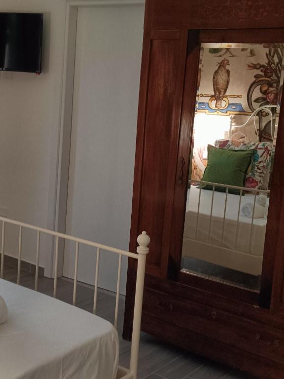 Postel nebo postele na pokoji v ubytování La Ricarda Dimora di Campagna