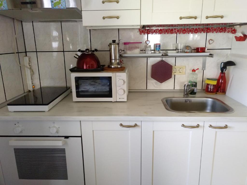 Kuchyňa alebo kuchynka v ubytovaní Casa Su Lanzarote