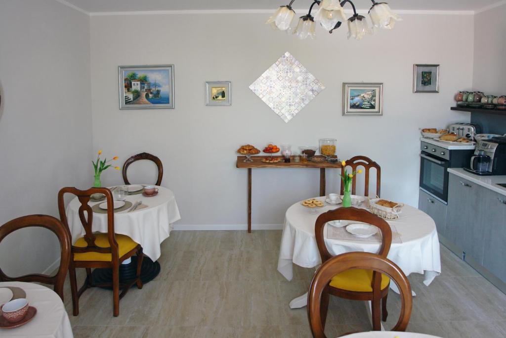 Kuchyň nebo kuchyňský kout v ubytování Bed and Breakfast Erilla