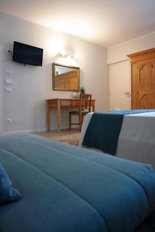 TV a/nebo společenská místnost v ubytování Bed and Breakfast Erilla