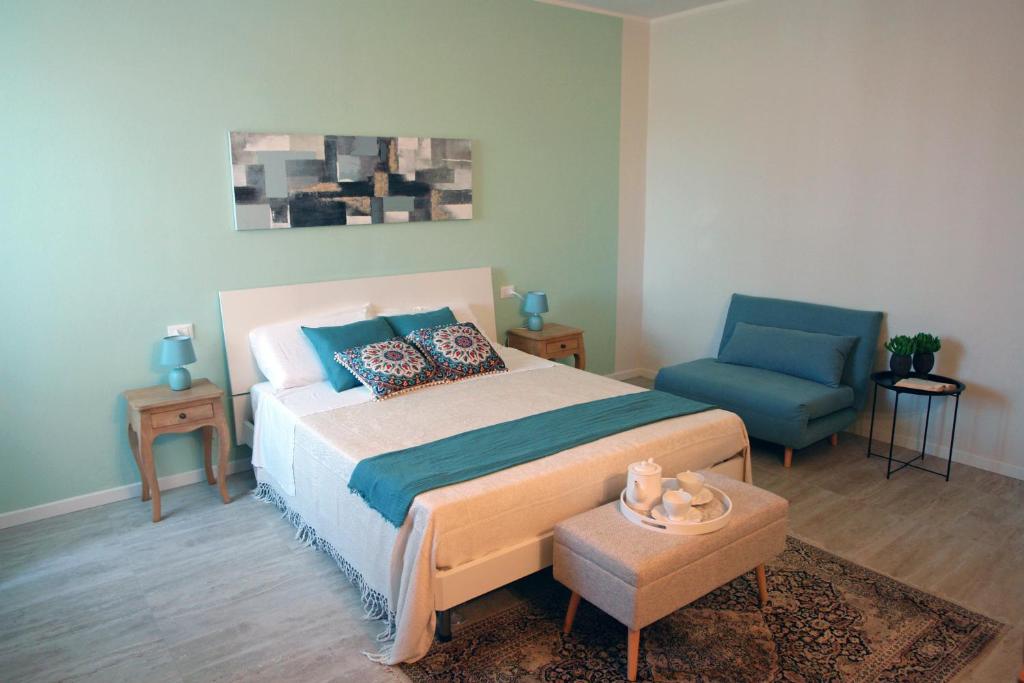 Postel nebo postele na pokoji v ubytování Bed and Breakfast Erilla